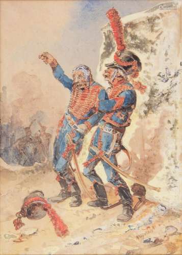 Noivon, 'Zwei Soldaten' / 'Two soldiers'...