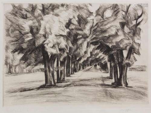 Heinrich Reiffenscheid (1872-1945), 'Lindenallee' ...