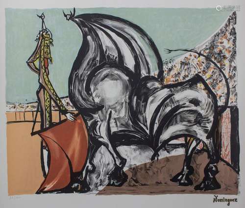 Oscar Dominguez (1906-1957), 'Tauromachie, Homenaje a M...