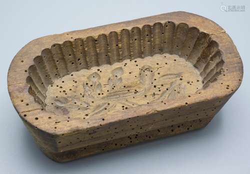 Holzmodel / A wooden mold, deutsch, 19. Jh.