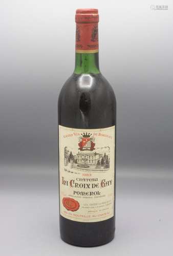 Flasche Rotwein / A bottle of red wine, 'Pomerol',...