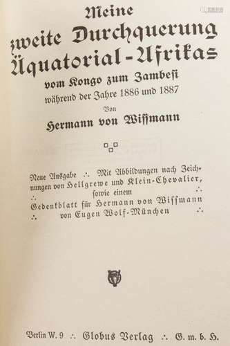 Hermann von Wissmann, 'Meine zweite Durchquerung Äquato...