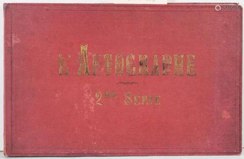 Alphonse Karr: 'L'autographe événements de 1870-18...