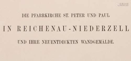 Festschrift 'Die Pfarrkirche Peter und Paul in Reichena...