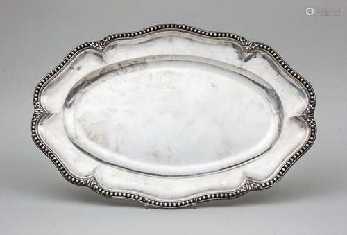 Ovales Tablett / Oval Silver Tray, Savary, Paris, Ende 19. J...