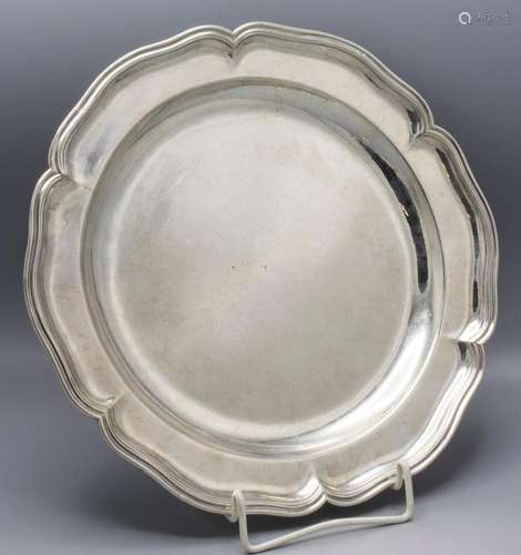 Silberplatte / A silver plate, Jean Daniel Barde, Geneve, um...