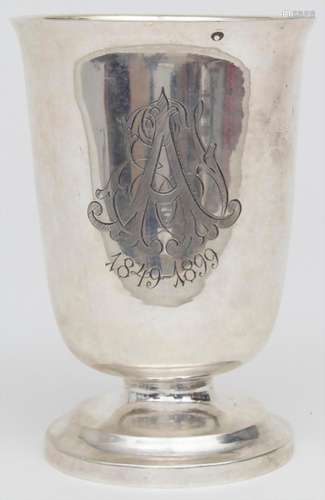 Becher / A silver beaker, Frankreich, um 1820