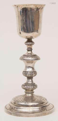 Messkelch / A silver chalice, Jean Charles Cahier, Paris 179...