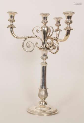 Girandole / A silver girandole, Johann Benedikt Ranninger, W...