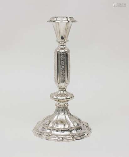 Biedermeier-Leuchter/Candlestick, Wien/Vienna, um 1858