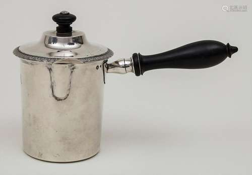 Empire Deckelkanne / A silver lidded pot, F.J. Bertrand, Par...