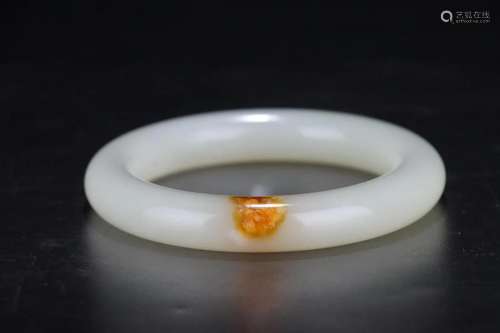 A Hetian Jade Bangle