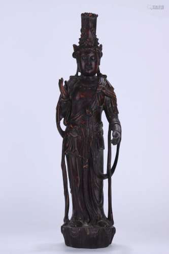 An Eaglewood Figure Of Guanyin