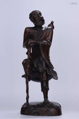 An Eaglewood Figure Of Li Hongshui