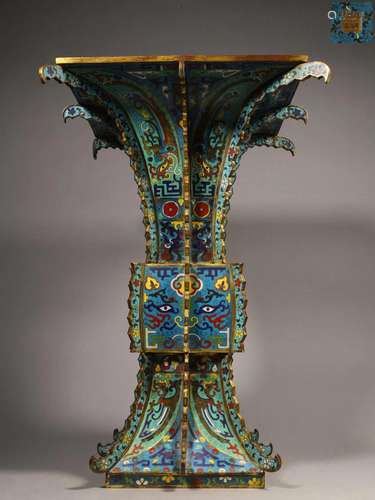 A Cloisonne Enamel Vase