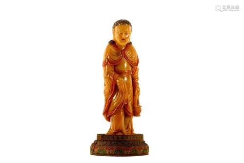 Soapstone Figure of Guanyin