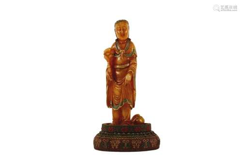 Soapstone Figure of Guanyin