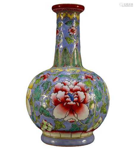 An Imperial Famille-Rose Vase