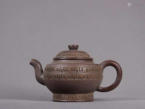 ZISHA LANTERN-FORM TEAPOT