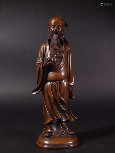 BRONZE FIGURE OF SHOUXING