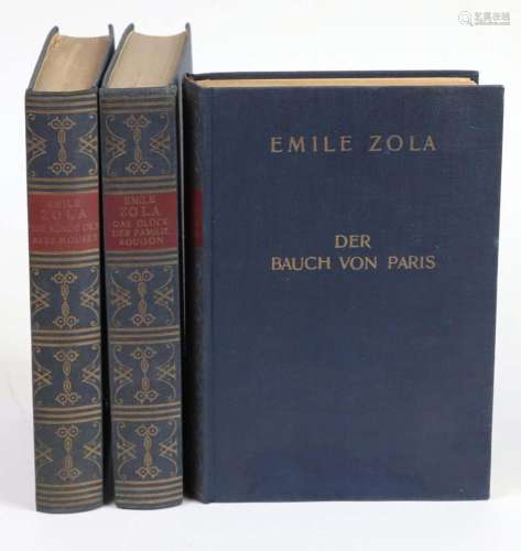 3x Zola, Émile