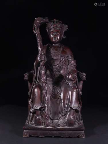 AGARWOOD FIGURE OF MAZU