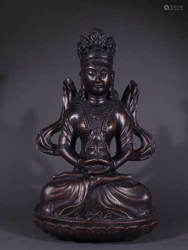 AGARWOOD FIGURE OF TARA