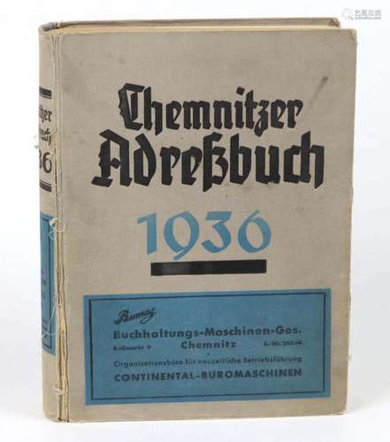 Adressbuch Chemnitz 1936