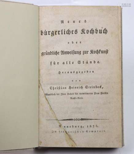 Neues bürgerliches Kochbuch