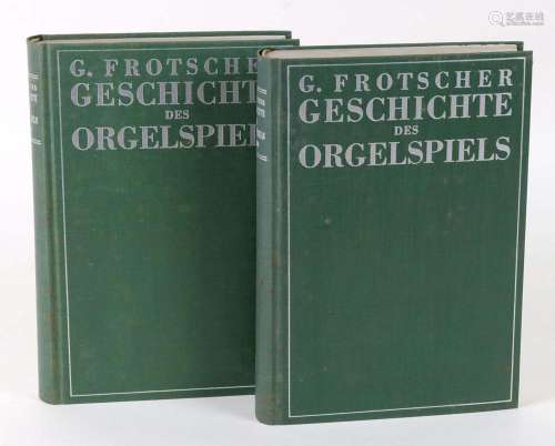 Geschichte d. Orgelspiels
