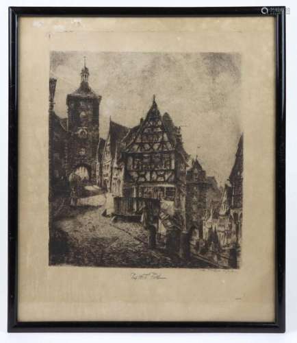 Plönlein Rothenburg o.T. - Probst, Otto Ferdinand