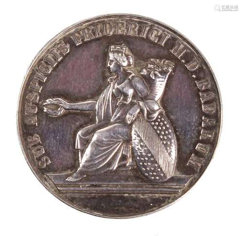 Verdienst- /Prämien- Medaille Baden 1852/1907