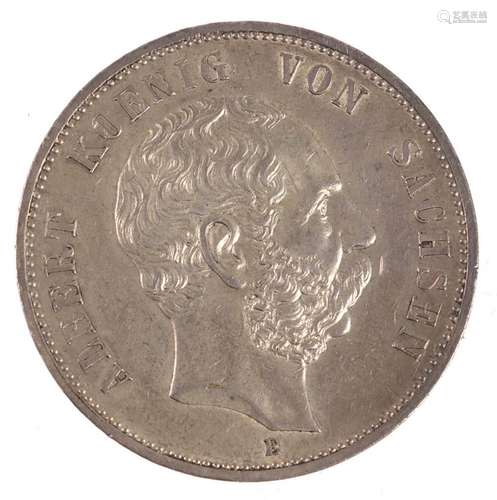 5 Mark Albert von Sachsen 1900 E