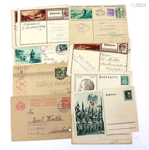 Posten Ganzsachen 1923/43