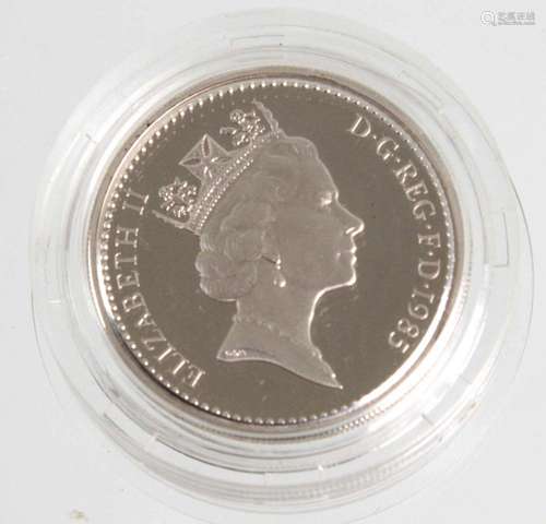 One Pound Elizabeth II 1985