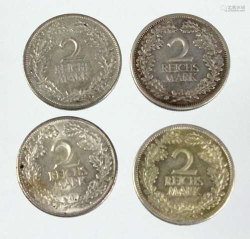 4 x 2 Reichsmark 1926