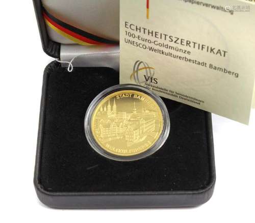 100€ Goldmünze UNESCO 2004