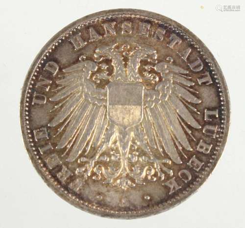 3 Mark Lübeck 1910 A