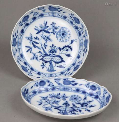 Meissen 2 *Zwiebelmuster* Schalen