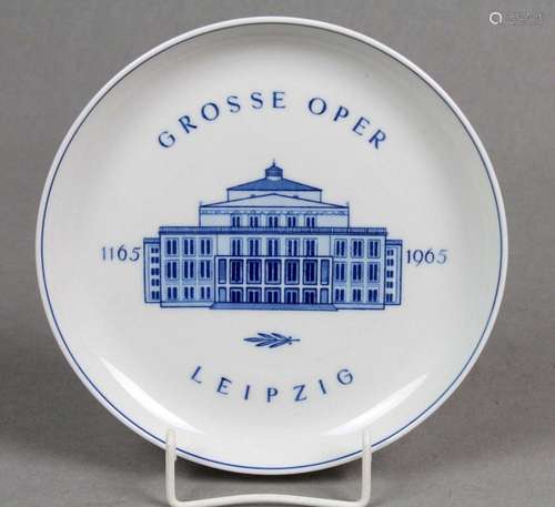 Meissen Teller *Leipzig 1965*