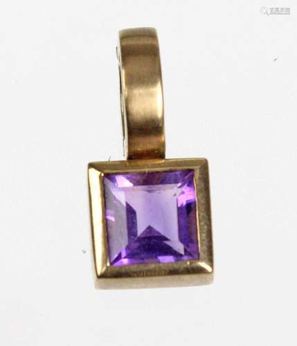 Amethyst Clip Anhänger - GG 333