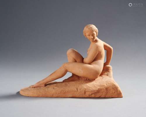 Marcel BOURAINE (1886-1948)
"Femme nue"
Sujet en t...