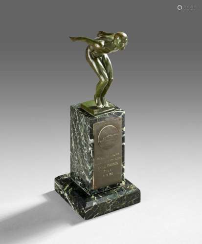 Edouard FRAISSE (1880-1956)
"Le nageur"
Bronze à p...