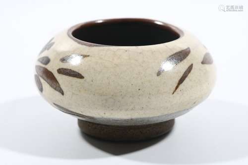 Cizhou Kiln Porcelain Water Vessel, China