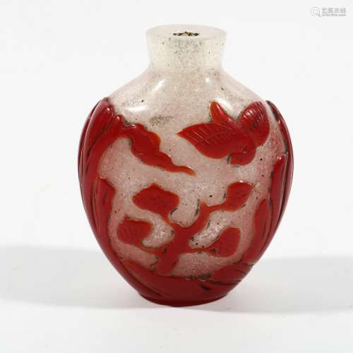 Glass Snuff Bottle, China