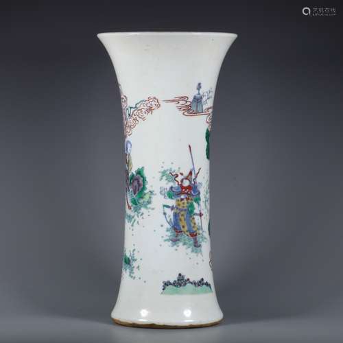 Colorful flower goblet