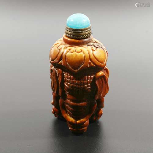 Carving Snuff Bottle, China