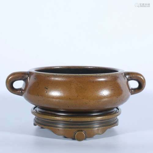 Copper tire censer