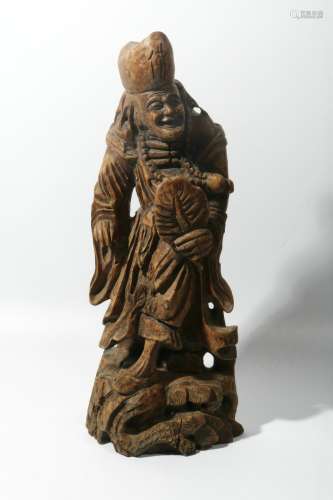 Wooden Carving Of Jigong, China