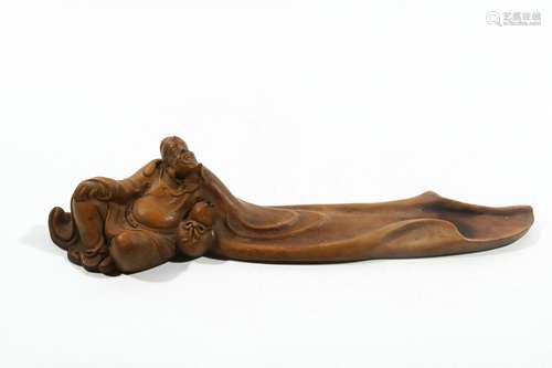 Boxwood Wooden Carving Incense Holder, China